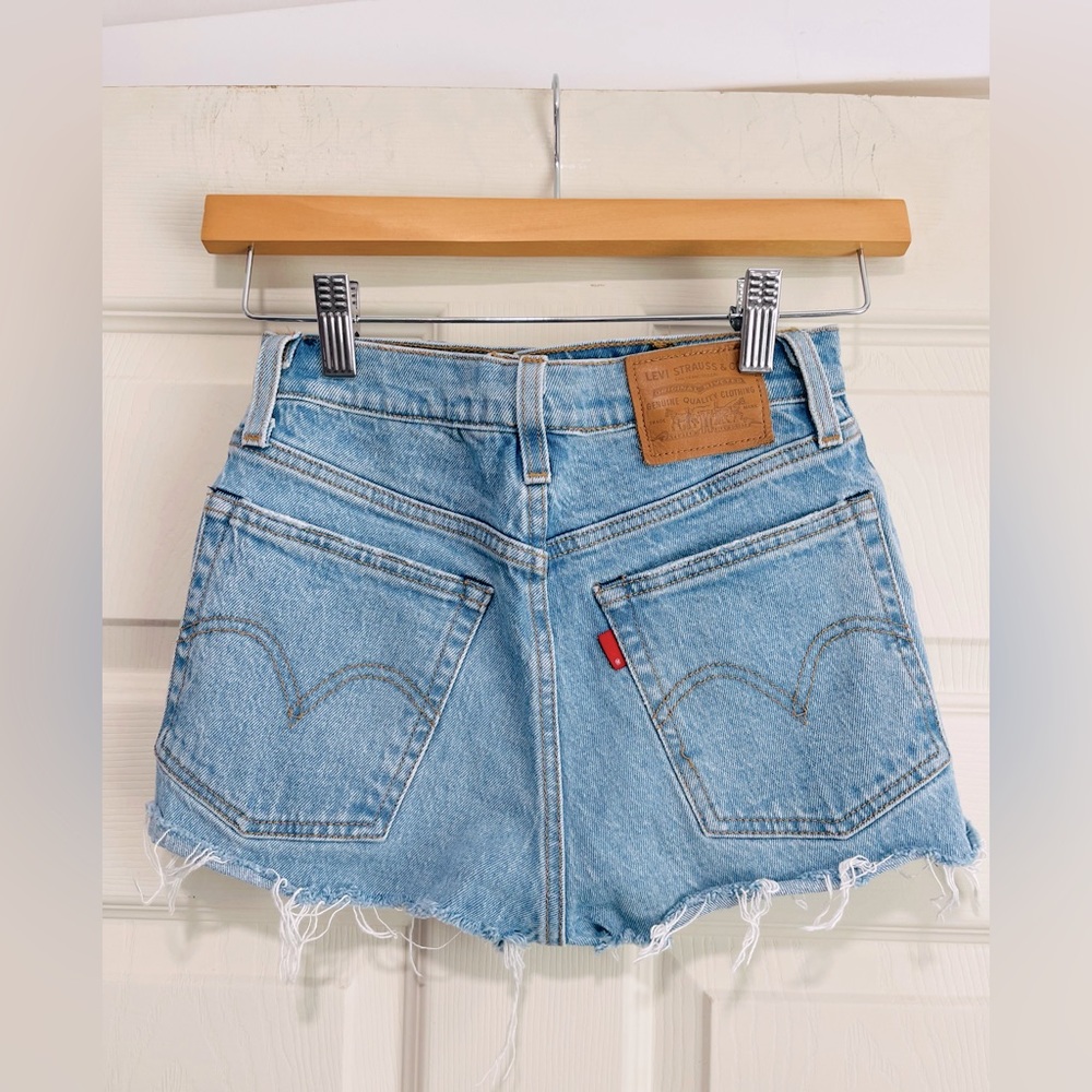 Levi’s Button Front Denim Cutoff Shorts
